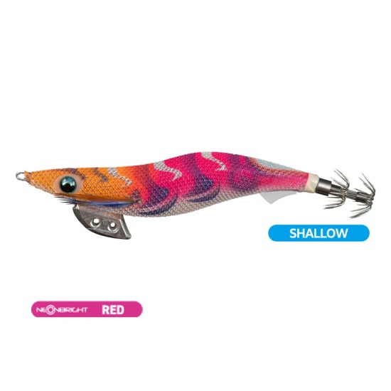 Turlutte Yamashita Egi Oh K 3.5 Shallow 073 KKU NEONBRIGHT RED