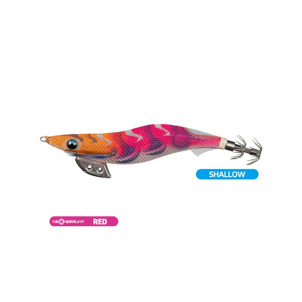 Turlutte Yamashita Egi Oh K 3.5 Shallow 073 KKU NEONBRIGHT RED