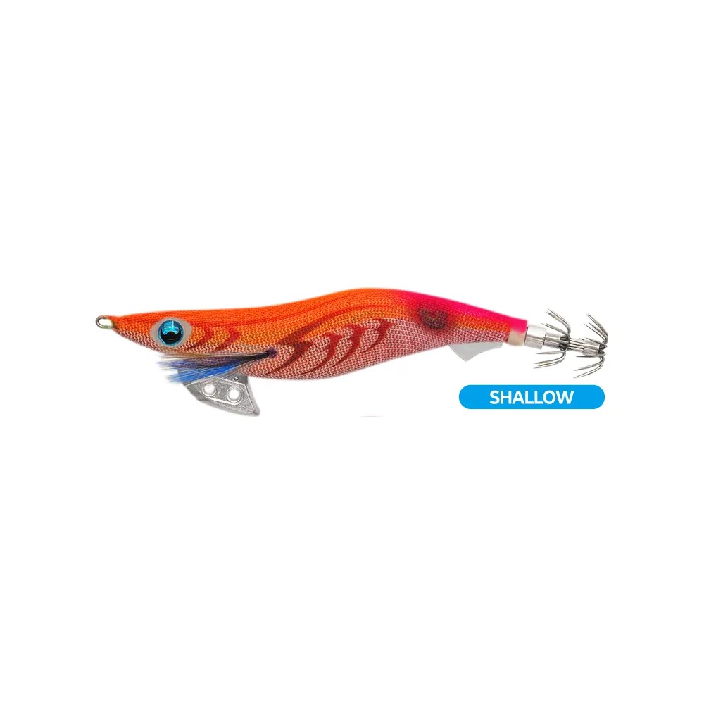 Turlutte Yamashita Egi Oh K 3.5 Shallow 004 CTO RED 20g