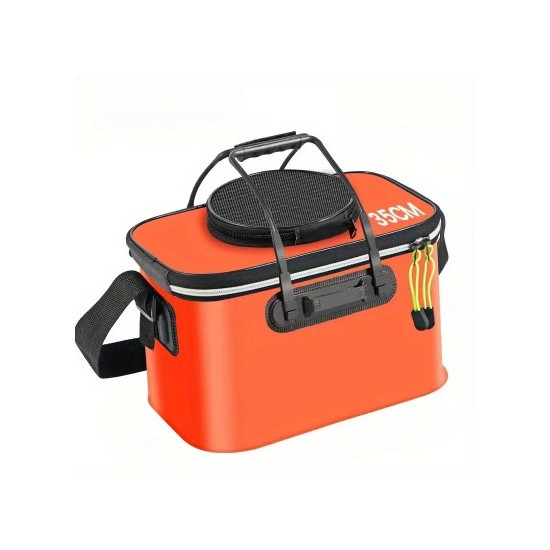 Seau de peche pliable de 35 cm