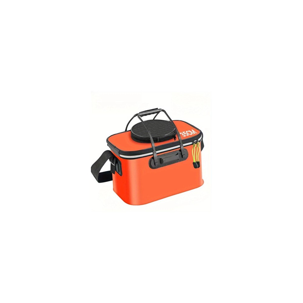 Seau de peche pliable de 35 cm