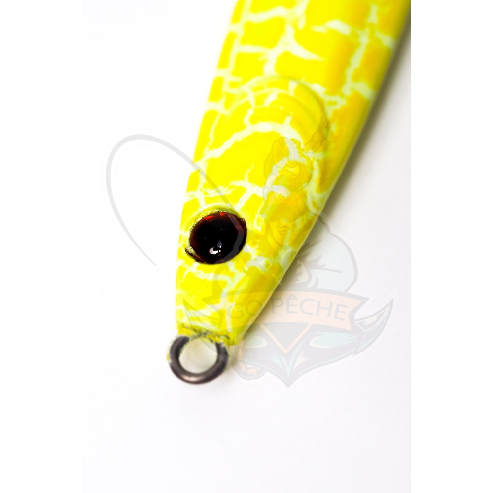 Mini jig jamra fast 60 gr jaune ( جمرة)