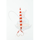 Leurre jigging verticale rouge 200/250 gr
