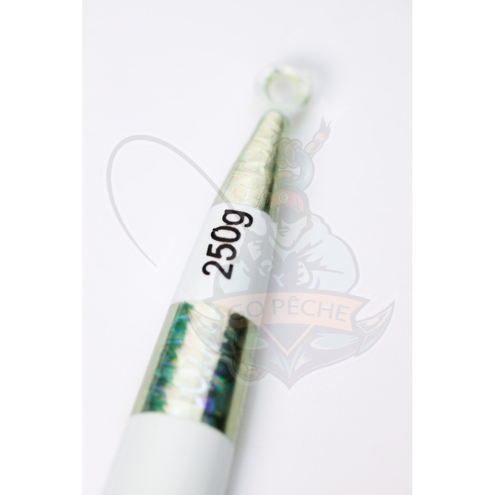 Leurre jigging verticale VERT 200/250 gr