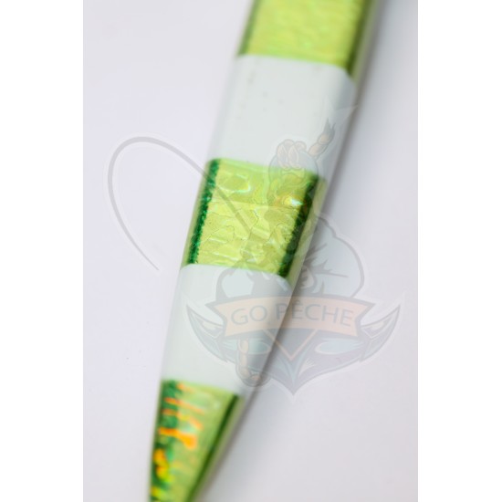 Leurre jigging verticale VERT 200/250 gr