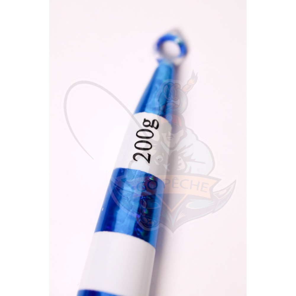 Leurre jigging verticale bleue 200/250 gr