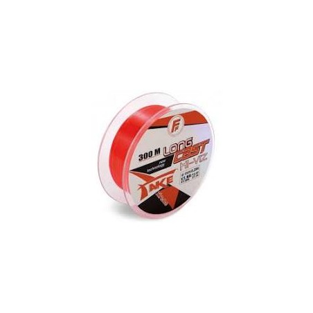 fil TAKE LONG CAST FISHING FERRARI HI-VIZ ROUGE & JAUNE FLUO