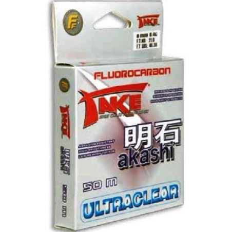 FIL FLUOROCARBON TAKE AKASHI ULTRACLEAR 50 MT