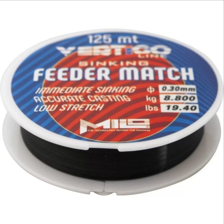 Fil SINKING MILO VERTIGO FEEDER MATCH 125 mt